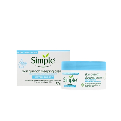 Picture of Simple Water Boost Skin Quench Sleeping Cream 50ml