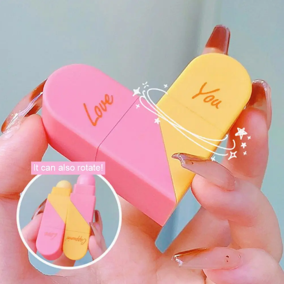 Picture of CAPPUVINI Love You Double Sided Heart-Shape Nourishing Lip Balm