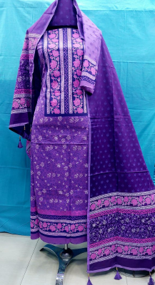 Buy Women's Block Print Three Piece at Best Price in Bangladesh
