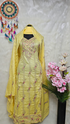 Buy Women's Pure Cotton Embroidery Three Pieces at Best Price in Bangladesh