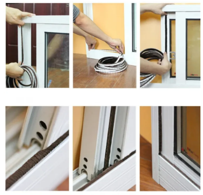 Buy Door Bottom sealing Strip, window Sealing Strip, Soundproofing Windproof Stronger Stickiness door sealing tape Window Sound Insulation Strip at Best Prices in Bangladesh
