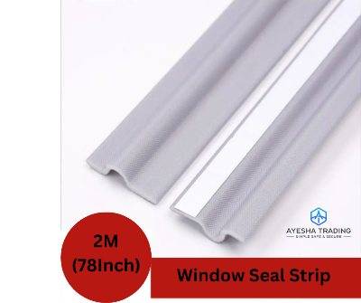 Buy Window Seal Tape, Self-adhesive gap sealer, Windproof Foam Door Dust Stopper Rubber Strip for Sliding Windows 2Meter at Best Prices in Bangladesh