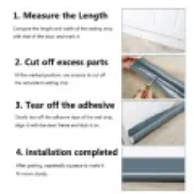 Buy Dust Stopper, Door Bottom Sealing Strip, Door Draft 96 CM (37.5 inch) Long at Best Prices in Bangladesh