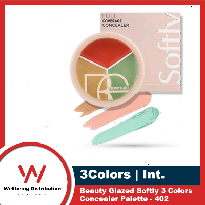 Buy Beauty Glazed Softly 3 Colors Concealer Palette - Shade#401, 402 at Best Price In Bangladesh