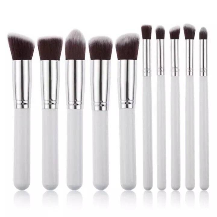 Buy Kabuki Makeup Brush Set 10pcs Multicolor Multi-size at Best Price In Bangladesh