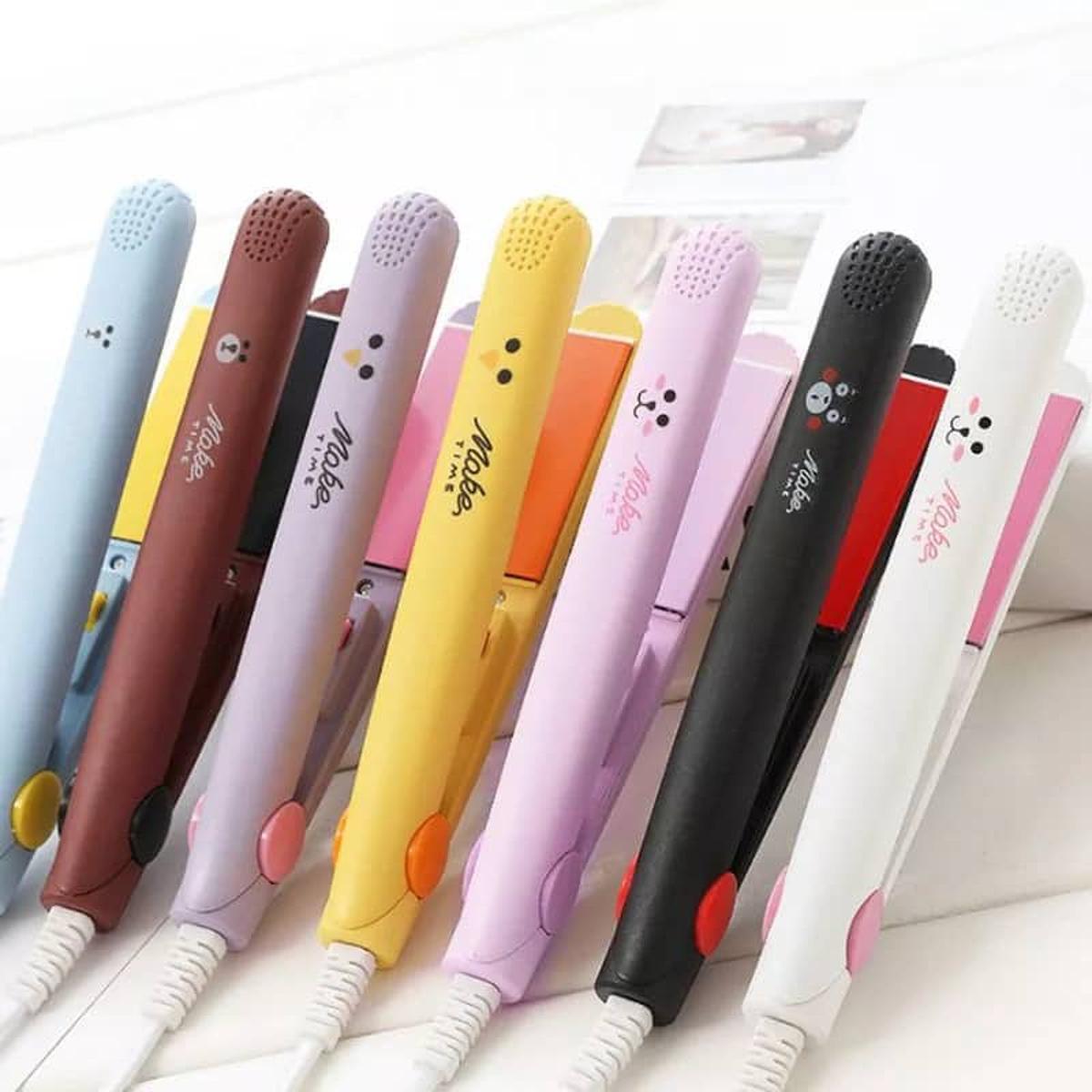 Buy Mini Make Time Ceramic Portable Hair Straightener | 1pcs Hair Straightener | Multicolor at Best Price In Bangladesh
