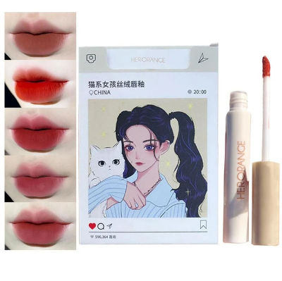 Buy Herorange 5pcs Mirror Lip Glaze / Velvet Lip Glaze Lipstick at Best Price In Bangladesh