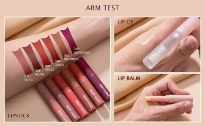 Buy Beauty Glazed 8pcs Lips Makeup Set Lipstick Long Lasting Moisture Lip Gloss Waterproof at Best Price In Bangladesh