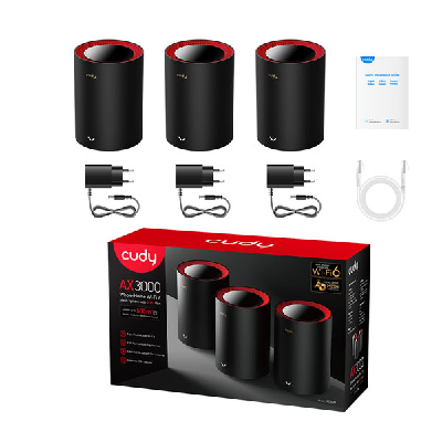 Buy  Cudy M3000 3-Pack AX3000 2.5G Dual Band Wi-Fi 6 Mesh System Router Gigabit  at Best Price In Bangladesh