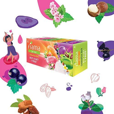 Buy Fiama Di Wills Gel Bar Soap Buy4Get1 Free | 5x125g Soap Celebration Pack | India at Best Price In Bangladesh