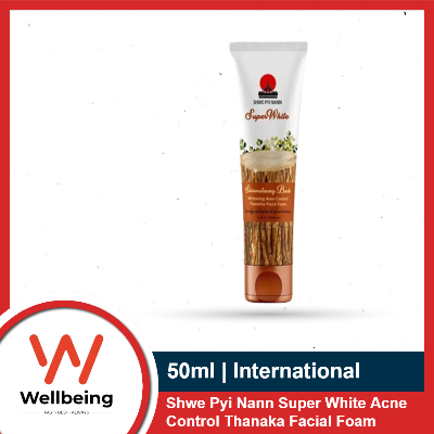 Buy Shwe Pyi Nann Super White Acne Control Thanaka Facial Foam 50ml / 20ml | Myanmar at Best Price In Bangladesh
