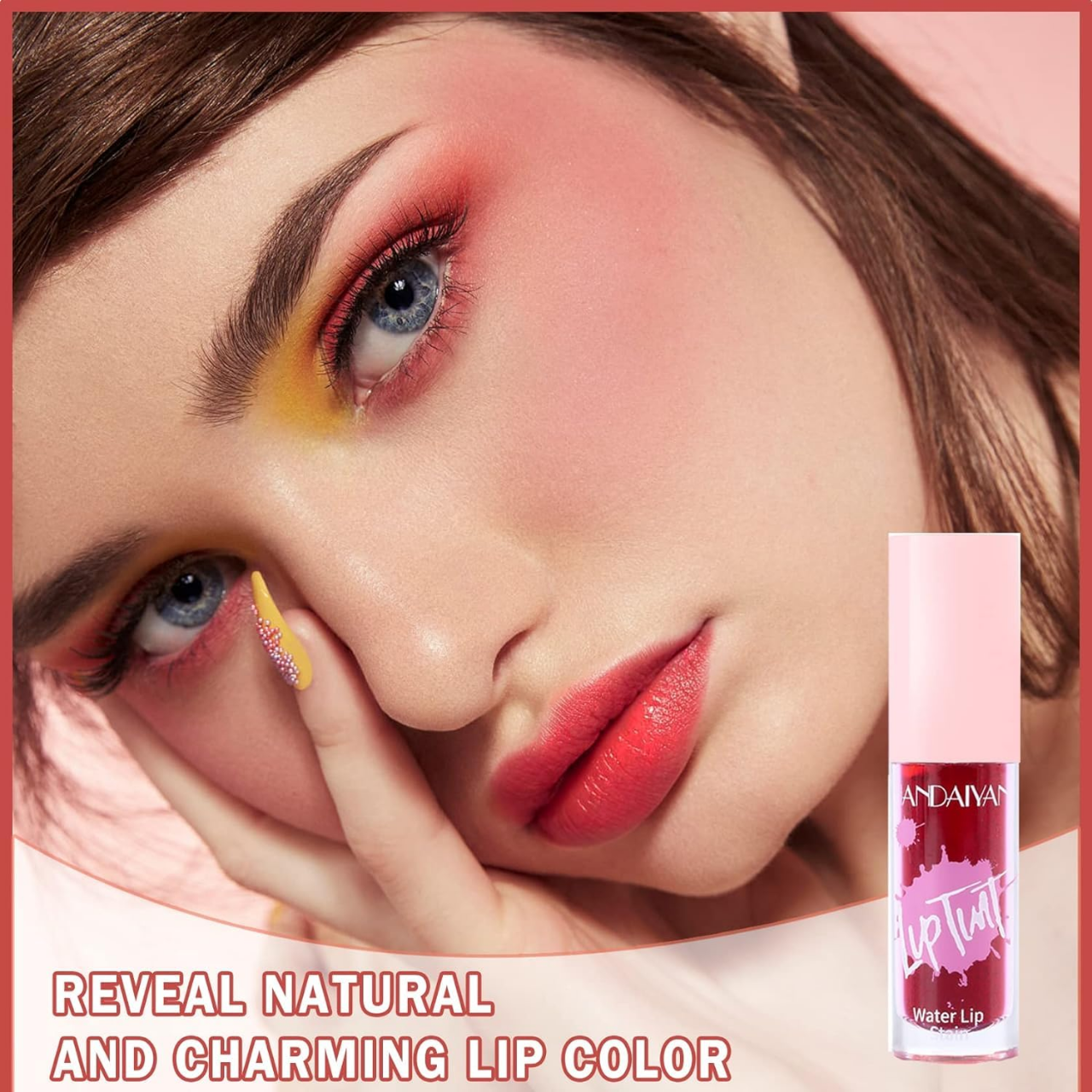 Buy Handaiyan Water Lip Stain Lip Tint | Shade 1-6 | Waterproof Long lasting Smudge proof Plumper Liquid Lipstick and Moisturizing Blush| High pigmented lip Gloss at Best Price In Bangladesh