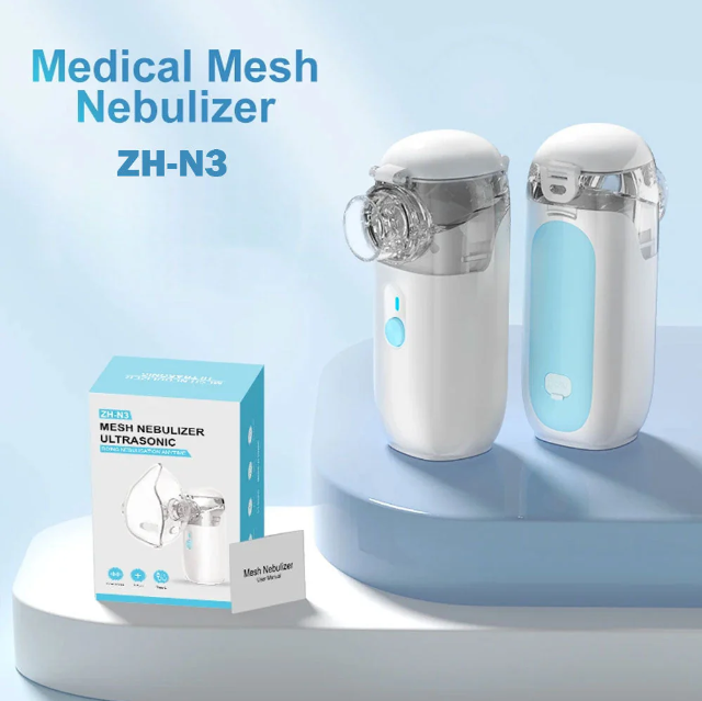 Buy Ultrasonic Mesh Nebulizer ZH-N3 for Adult and Baby Mini Silent Steam Nasal Humidifier Inhaler Tools Nebulizer Asthma at Best Price In Bangladesh