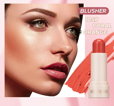 Buy BEAUTY GLAZED Soft Glow & Radiance Cream Blusher Stick 7gm | 6 Shades at Best Price In Bangladesh