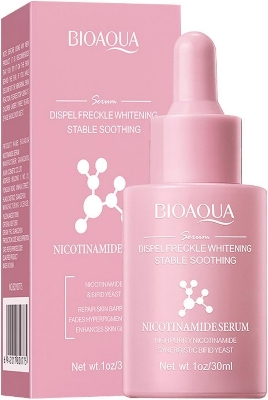 Picture of BIOAQUA Dispel Frekle Stable Soothing Nicotinamide Serum 30ml Niacinamide Face Moisturiser for Dry Skin