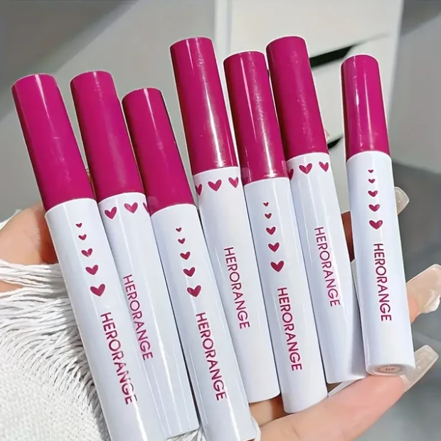 Picture of HERORANGE Honey Sweet Yang Lip Glaze 5pcs set Lipstick | Girl Face