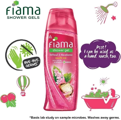 Picture of Fiama Di Wills Patchouli And Macadamia Shower Gel 250ml Bottle (Made in India)