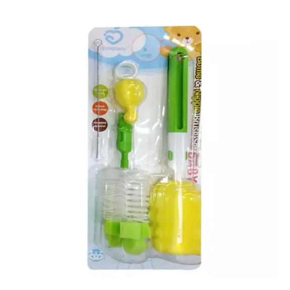 Picture of Applebear Baby Bottle & Nipple Brush Set - Multicolor Available