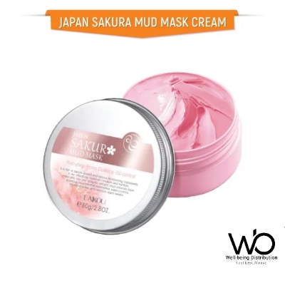 Picture of Laikou Japan Sakura Mud Mask Cream 80g