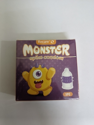 Picture of Recare Monster Condom - Spike Funny Shape Condom 1Pcs Pack