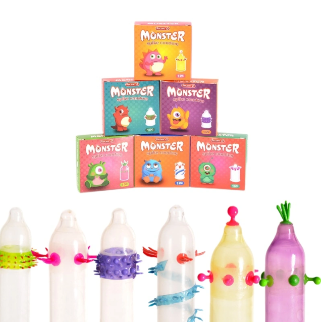 Picture of Recare Monster Condom - Spike Funny Shape Condom 1Pcs Pack