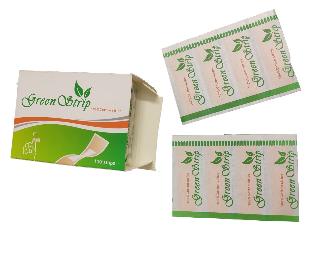 Picture of Green Strip - One time Bandage - Full Box - 100pcs