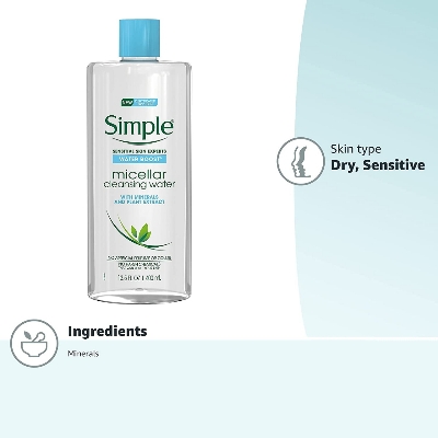 Picture of Simple Water Boost Micellar Cleansing Water - 200ml