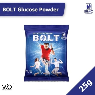 Picture of SMC Bolt Glucose Powder 25gm Pack x 20 Sachets Box
