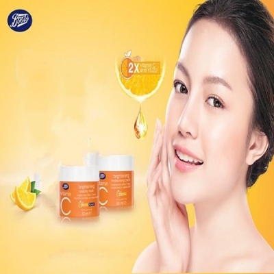 Picture of Boots Vitamin C Brightening Sleeping Mask Night Cream 50ml