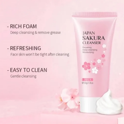 Picture of Laikou Japan Sakura Cleanser 50gm