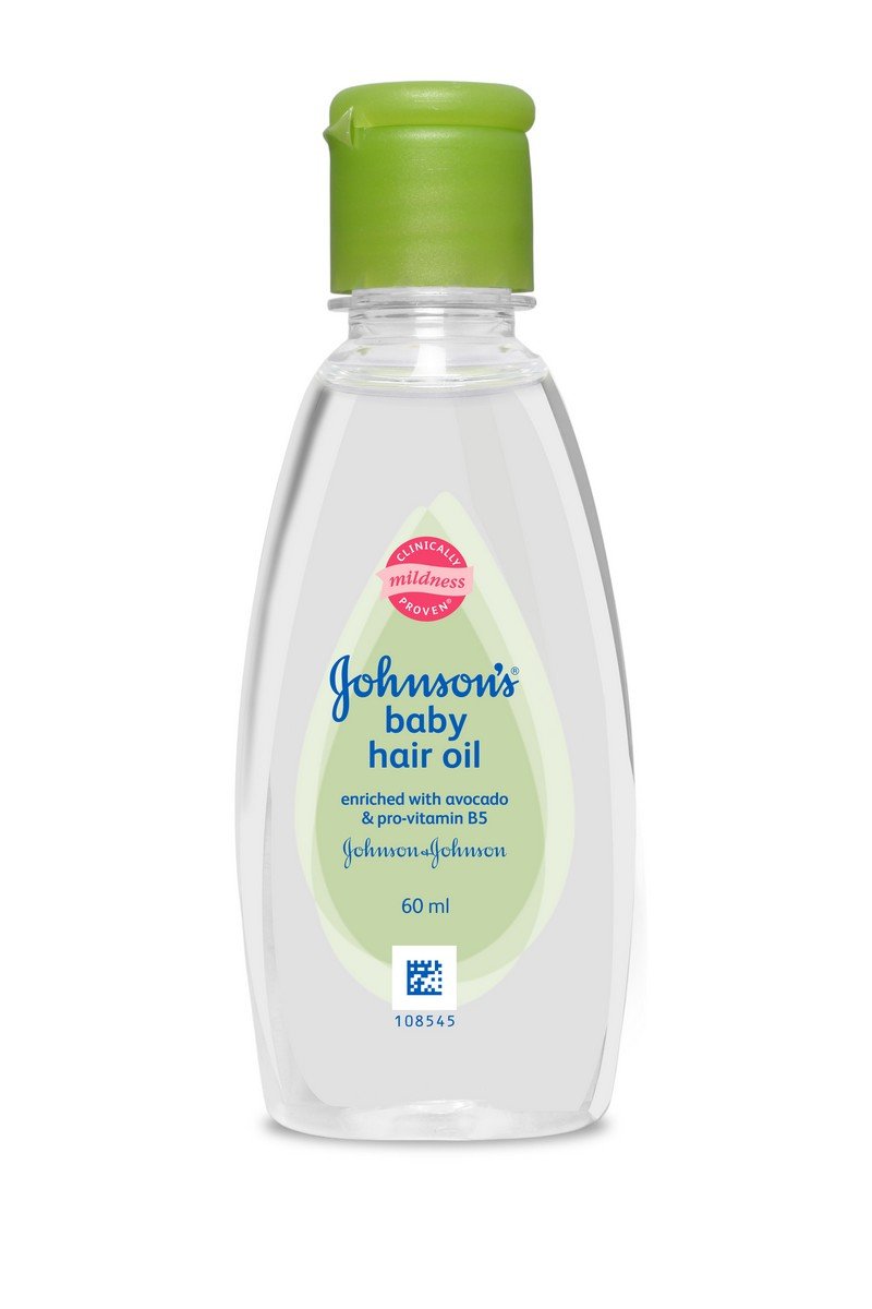 Picture of Johnson's Baby Hair Oil 60ml Enriched with Avacado Oil & Pro-vitamin B5