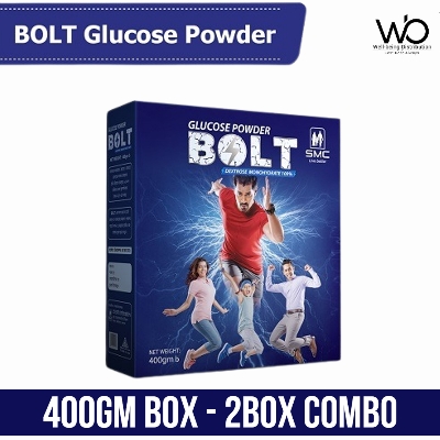 Picture of SMC Bolt Glucose Powder 400gm Box - 2 Box Combo