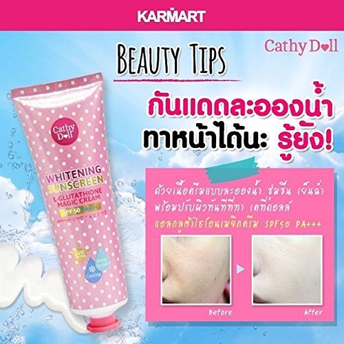 Picture of Cathy Doll SPF50 PA+++ Whitening Sunscreen Cream 60ml | Korea