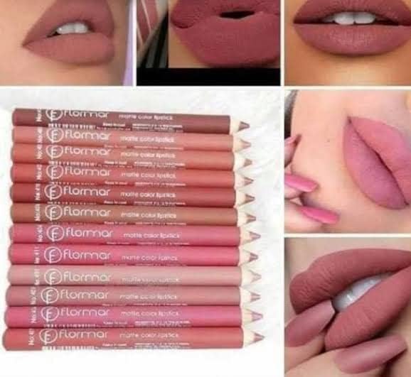 Picture of Flormar Long Lasting Matte Lipstick Pencils Set (6 Pieces)