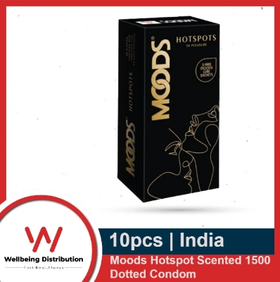 Picture of Moods 1500 Dots Condom 12pcs Pack | Made in India