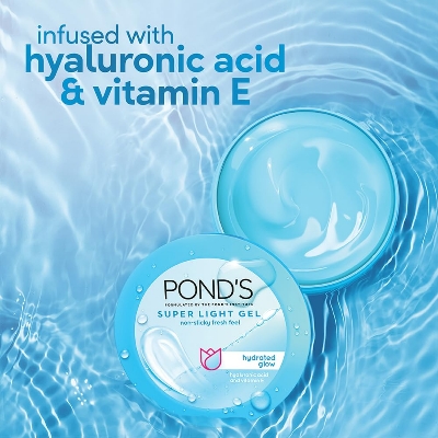 Picture of POND'S Super Light Gel 100ml Hydrated Glow With Hyaluronic Acid & Vitamin E
