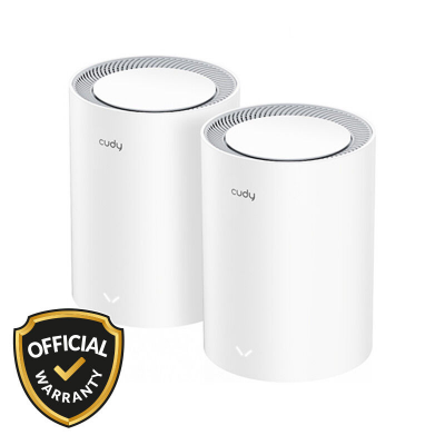 Buy  Cudy M1800 AX1800 Whole Home Mesh Wi-Fi Router (2 Pack) Gigabit WiFi Router  at Best Price In Bangladesh