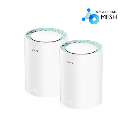 Buy  Cudy M1300 (2-pack) AC1200 Dual Band Whole Home Wi-Fi Mesh Gigabit Router at Best Price In Bangladesh