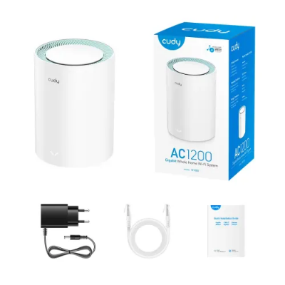 Buy  Cudy M1300 AC1200 1200mbps Gigabit Whole Home Mesh WiFi Router (1 Pack) Wi-Fi  at Best Price In Bangladesh