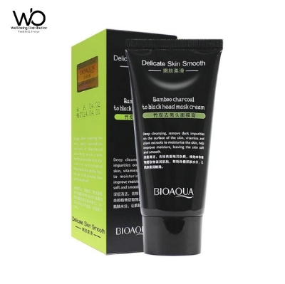 Picture of Bioaqua Bamboo Charcoal to Blackhead Mask Cream 60gm