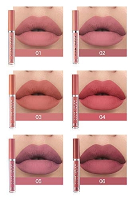 Picture of HANDAIYAN Matte Liquid Lipstick Makeup Set A / Set B - 6pcs x2.5ml