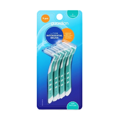 Picture of Guardian L-Type 9pcs 1mm Interdental Brush