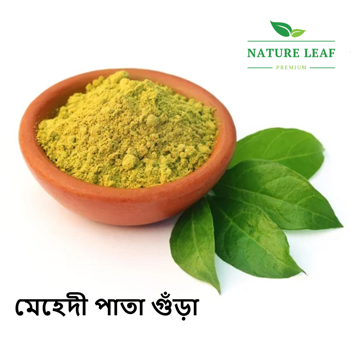 Picture of Nature Leaf Pudina Pata Gura 100gm+ Mehedi Pata Gura 100gm+ Sajne Pata Gura 100gm - Total 300gm Savings Combo Pack