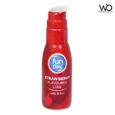 Picture of Fun Time Strawberry Flavoured Water Based Lubricant 75ml (Made in UK)