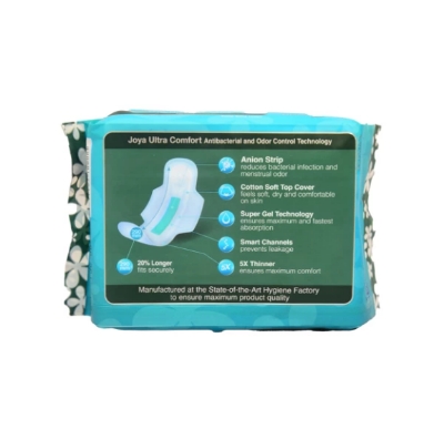 Picture of Joya Sanitary Napkin - Ultra Comfort 8 Pads Pack - 3 Pack Combo - Panty/Wings System - Pad