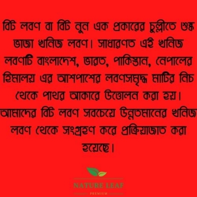 Picture of Nature Leaf - Bit Salt - 1KG Pack (Bit Lobon)