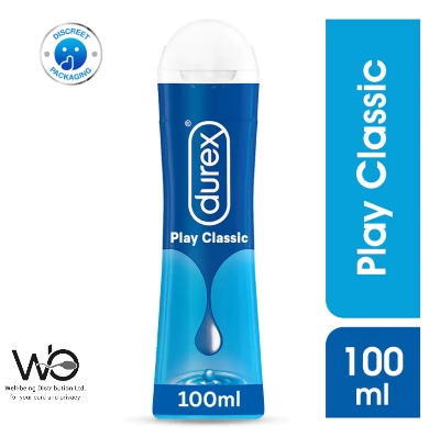 Picture of Durex Play Classic Lube - H2O Water Based Lubricant Gel for Men & Women- 100ml  | Made In Thailand