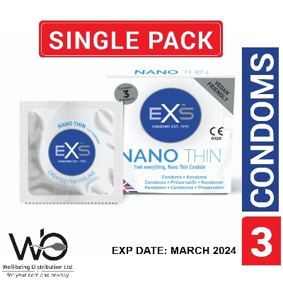Picture of EXS - Nano Thin Condom - Single Pack - 3pcs