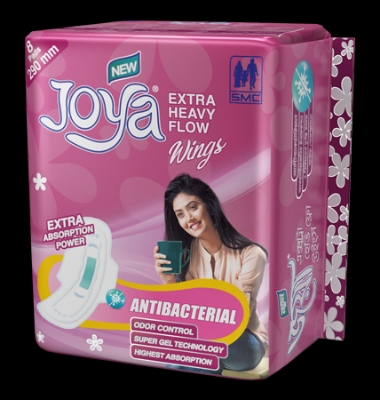 Picture of Joya Sanitay Napkin - Extra Heavy Flow - 8 Pads Pack - Panty/Wings System 1 pack - pad