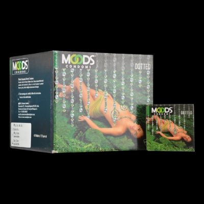 Picture of Moods Dotted Condom for Men 3pcs Pack | India